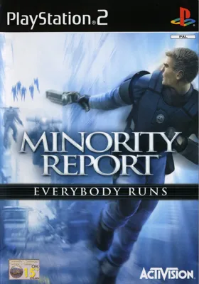 Minority Report - Everybody Runs box cover front